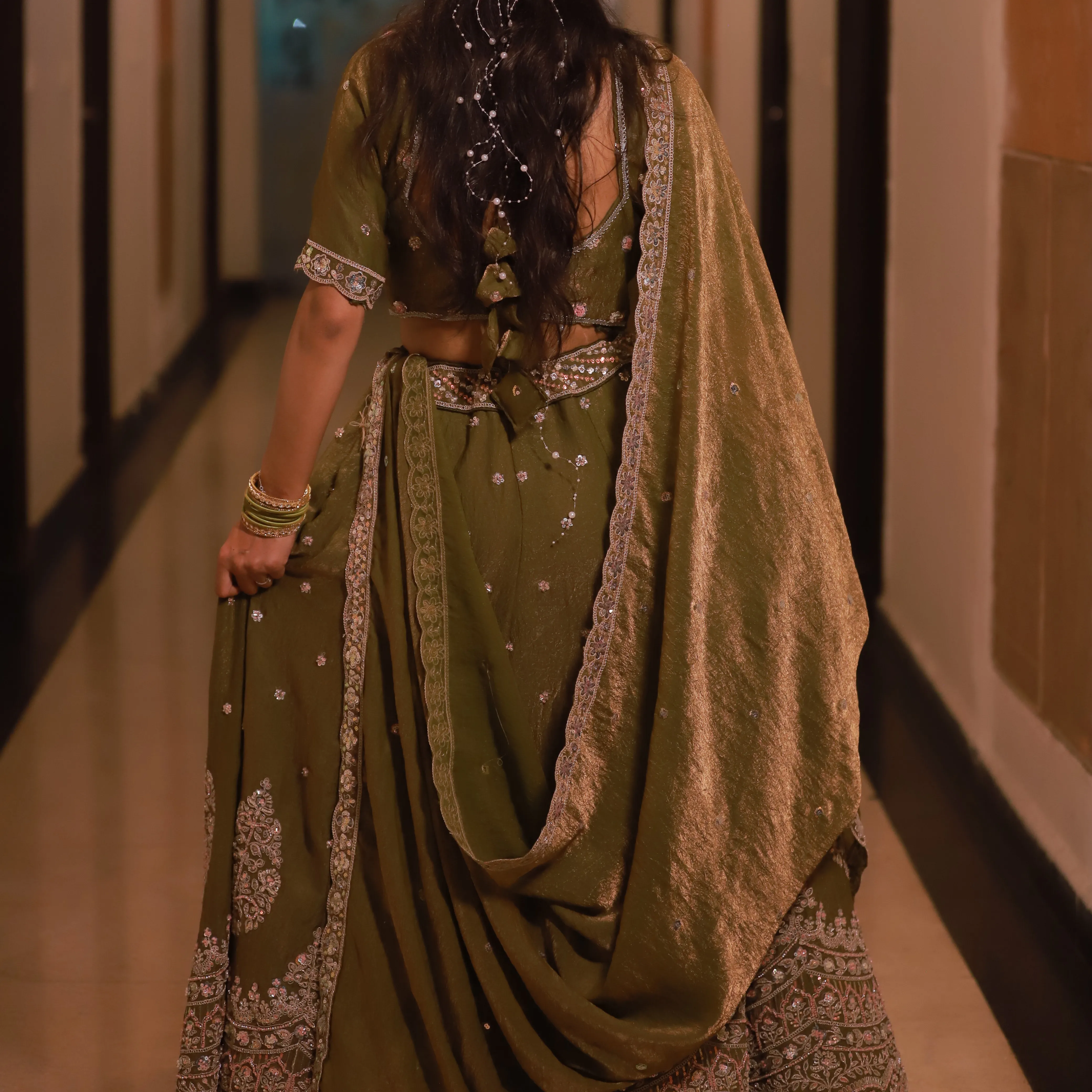 Lahnga choli , partywear