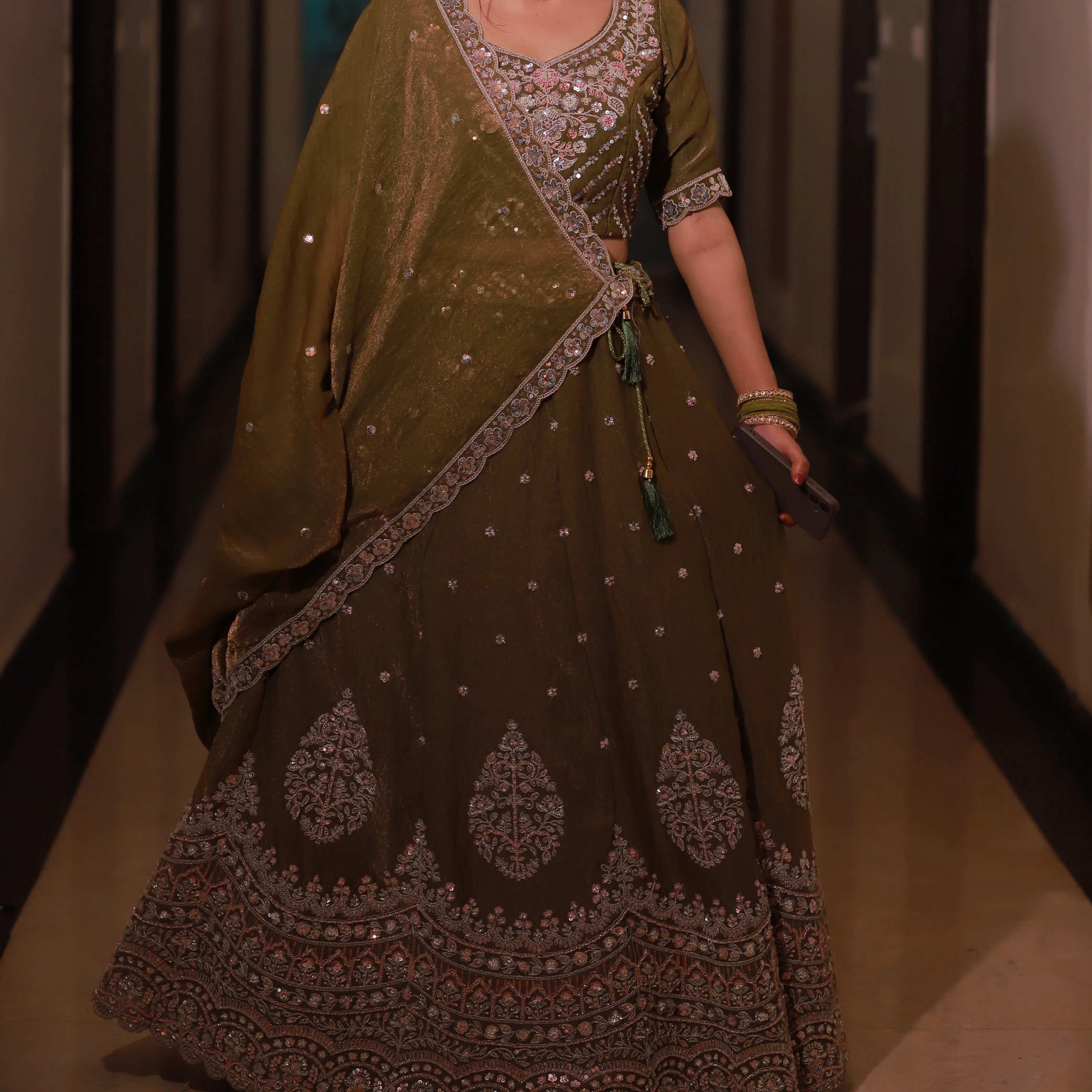 Lahnga choli , partywear — 2