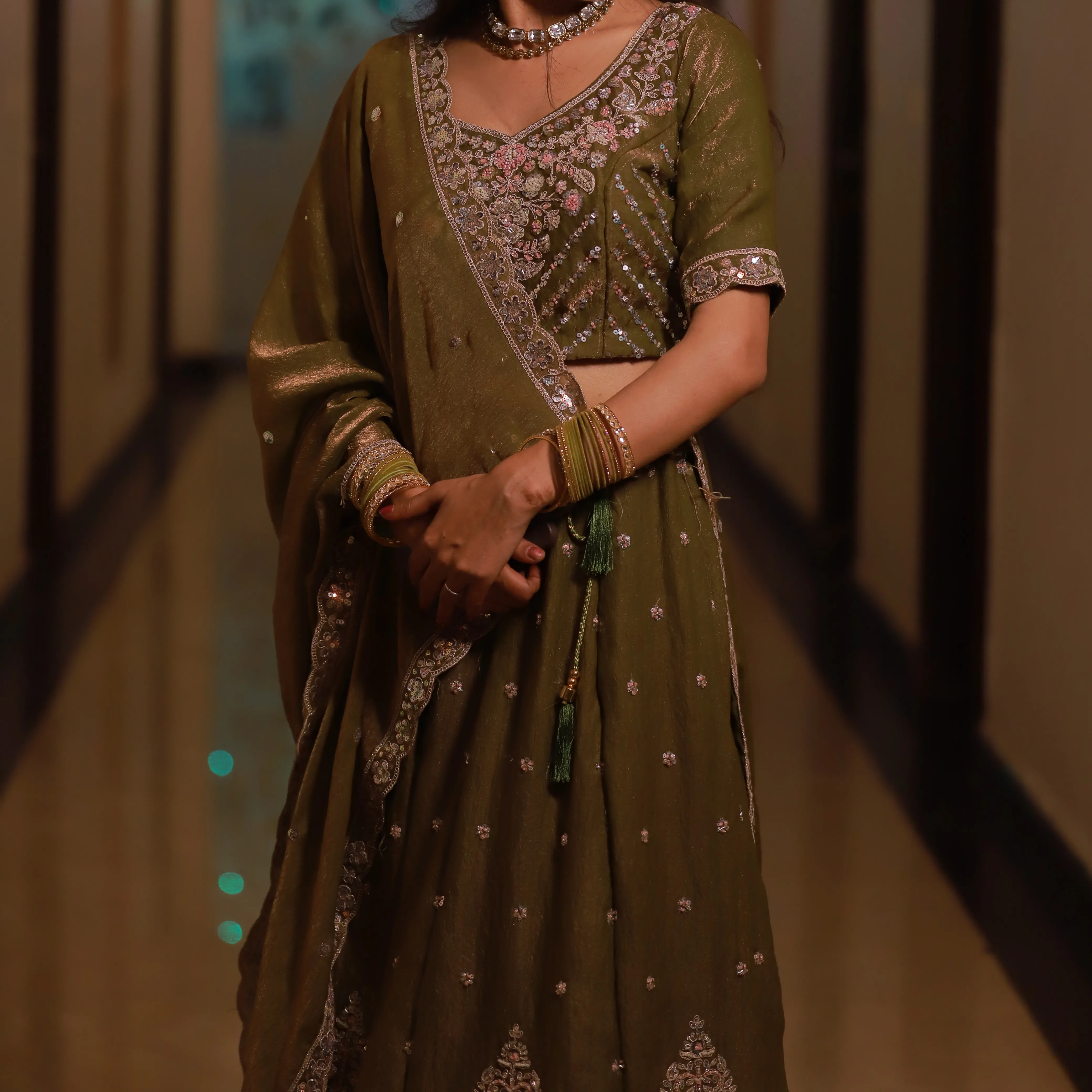 Lahnga choli , partywear — 4