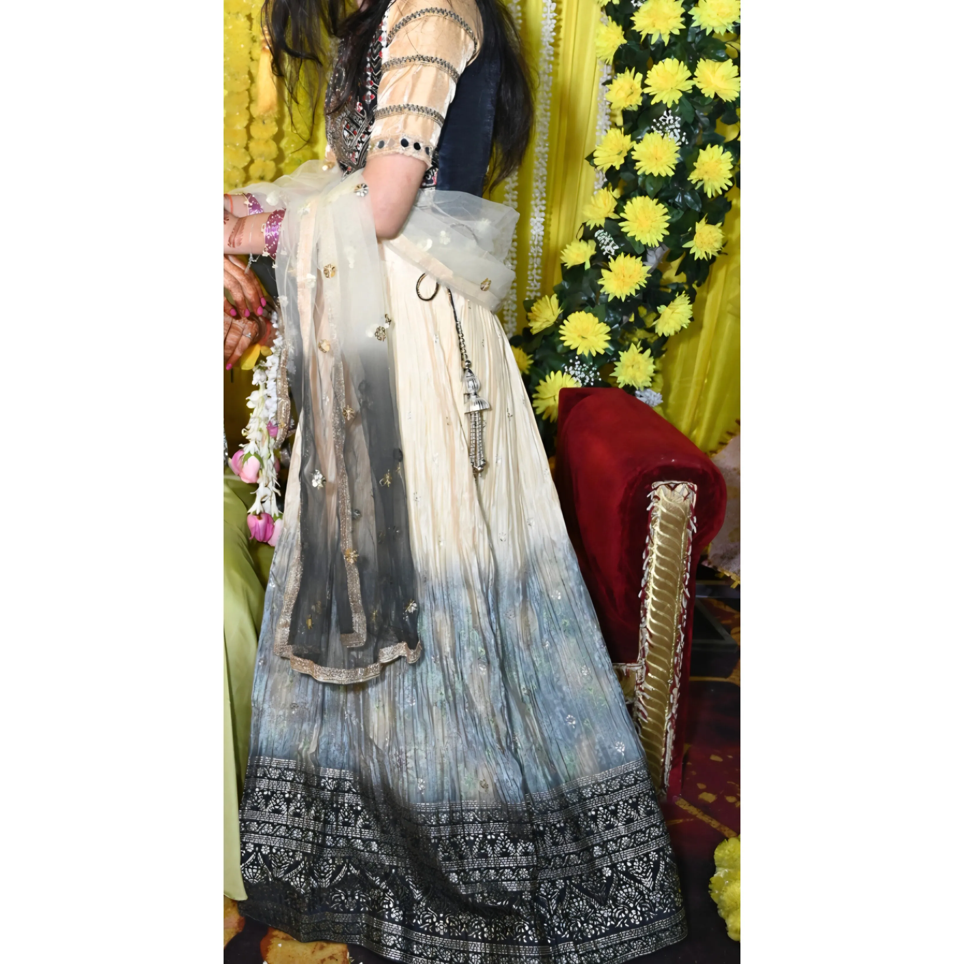 Lahnga choli, partywear — 4