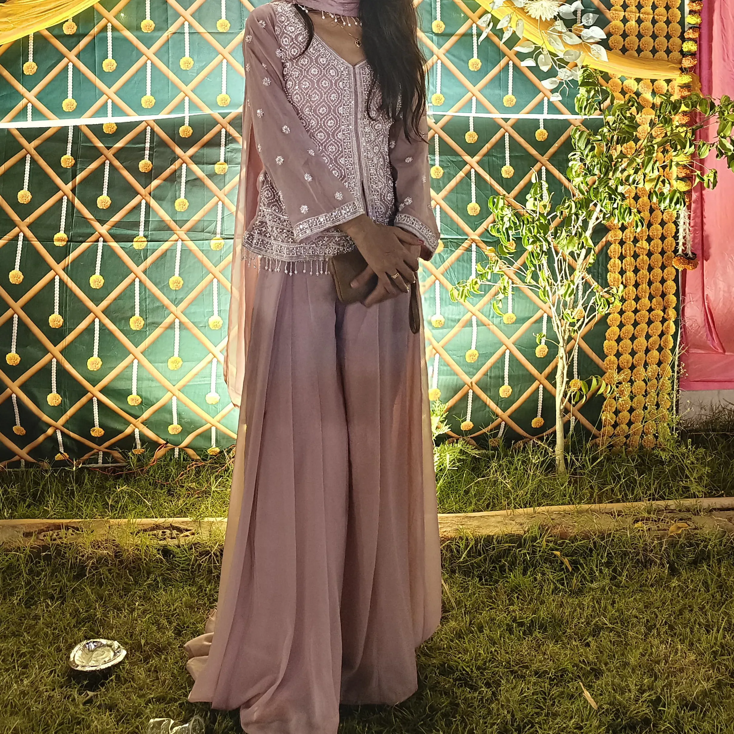 Sharara set , for family function — 2