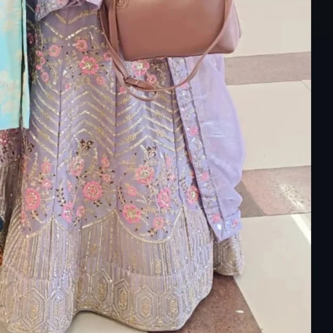 Levender colour choli — 2