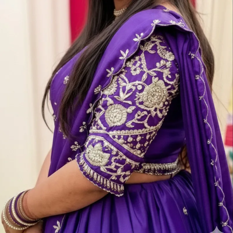 Chaniya choli for marriage or ring ceremony — 2