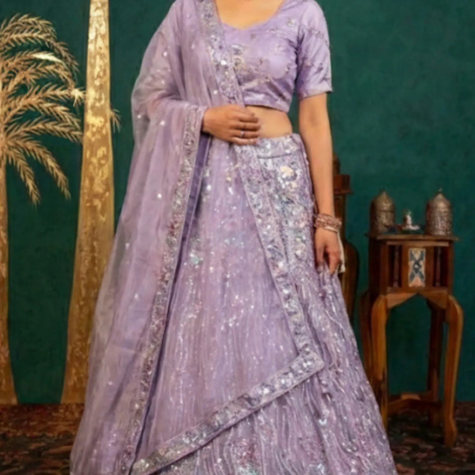 Bollywood style lehenga choli — 3
