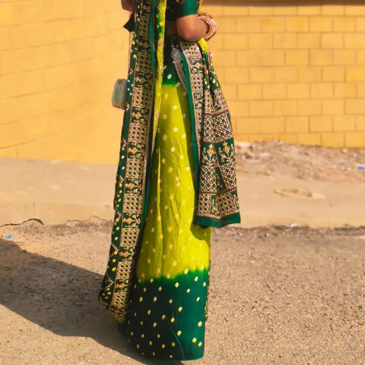 Beautiful bandhni saree — 4