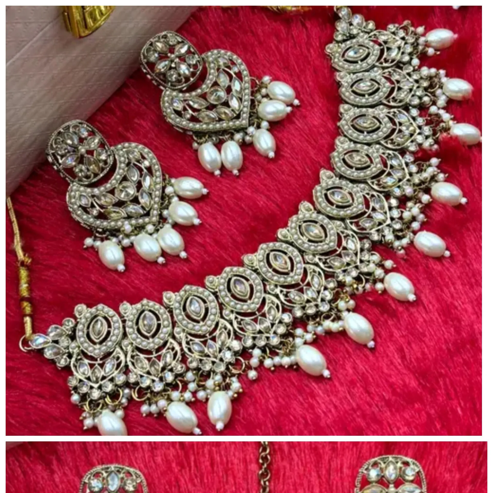 Rose gold necklace