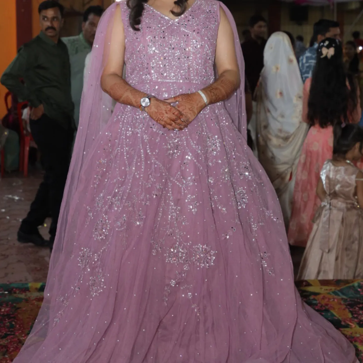 Princess pink gown