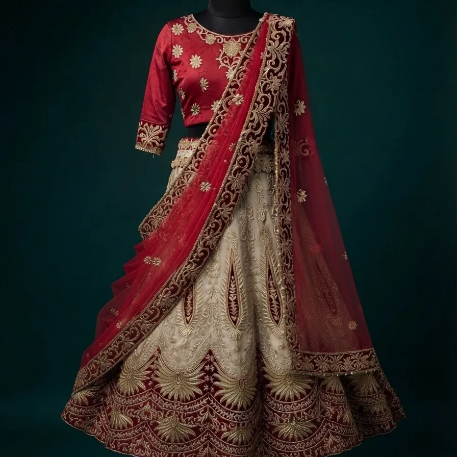 Bridal lehenga — 4