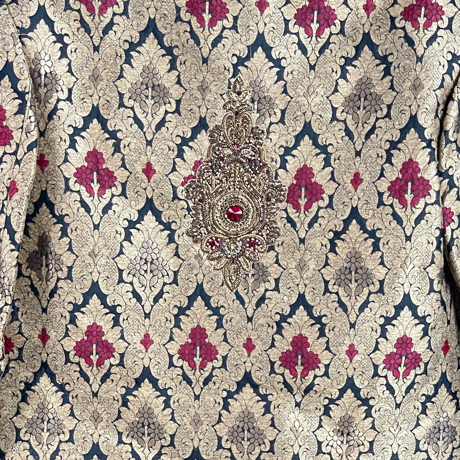 Indowestern sherwani bride wear party wear hand work design — 4