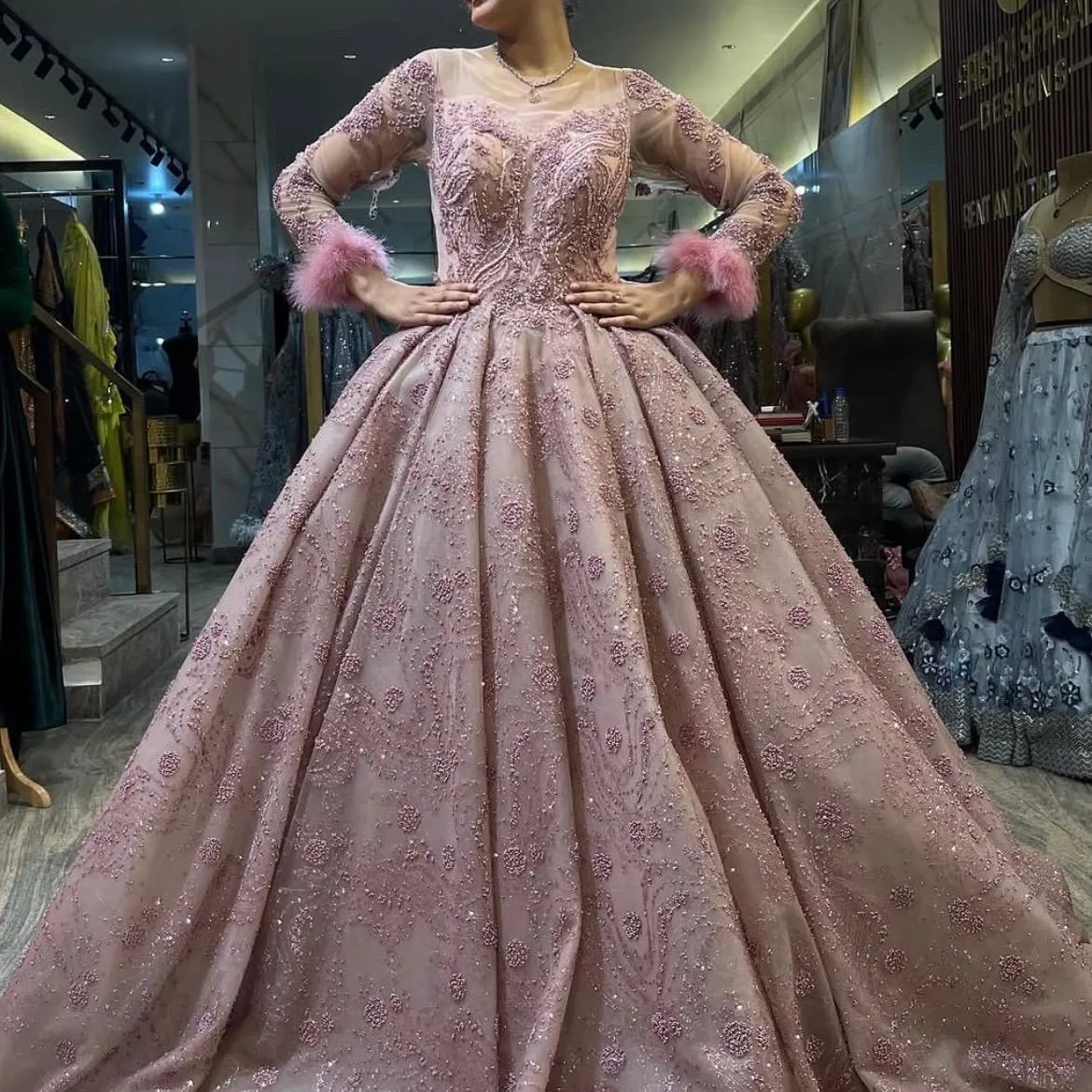 Beautiful Turkish ball gown